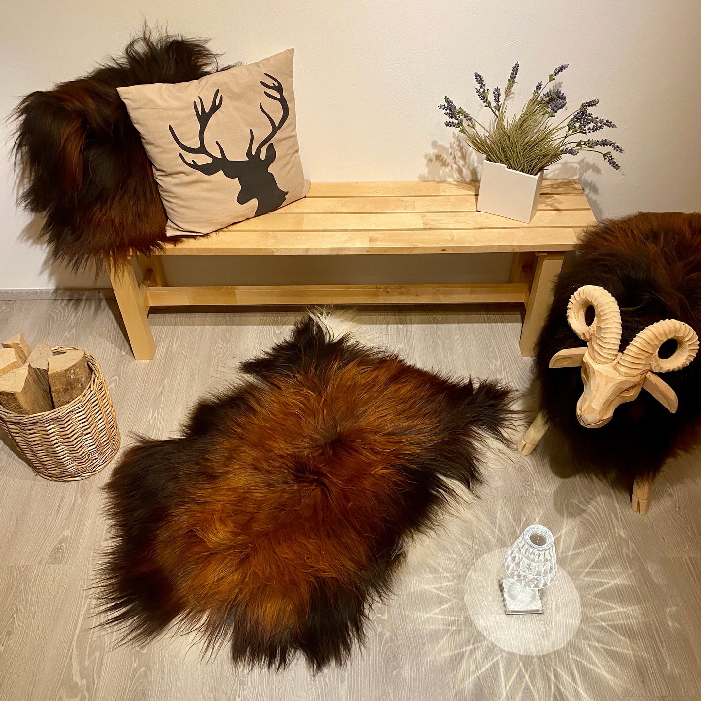 Island Schaffell Einzelstücke | Größe 120x80cm | Nr:943