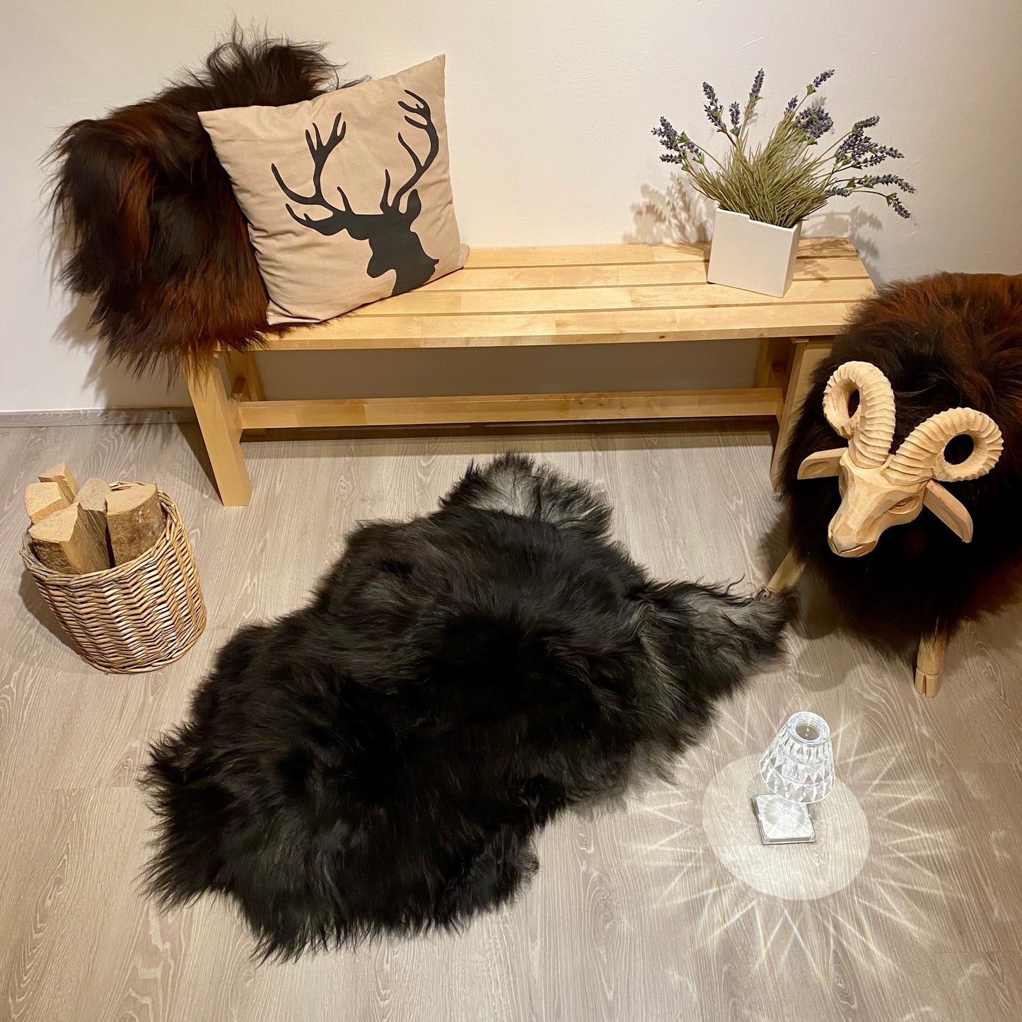 Island Schaffell Einzelstücke | Größe 120x80cm | Nr:945