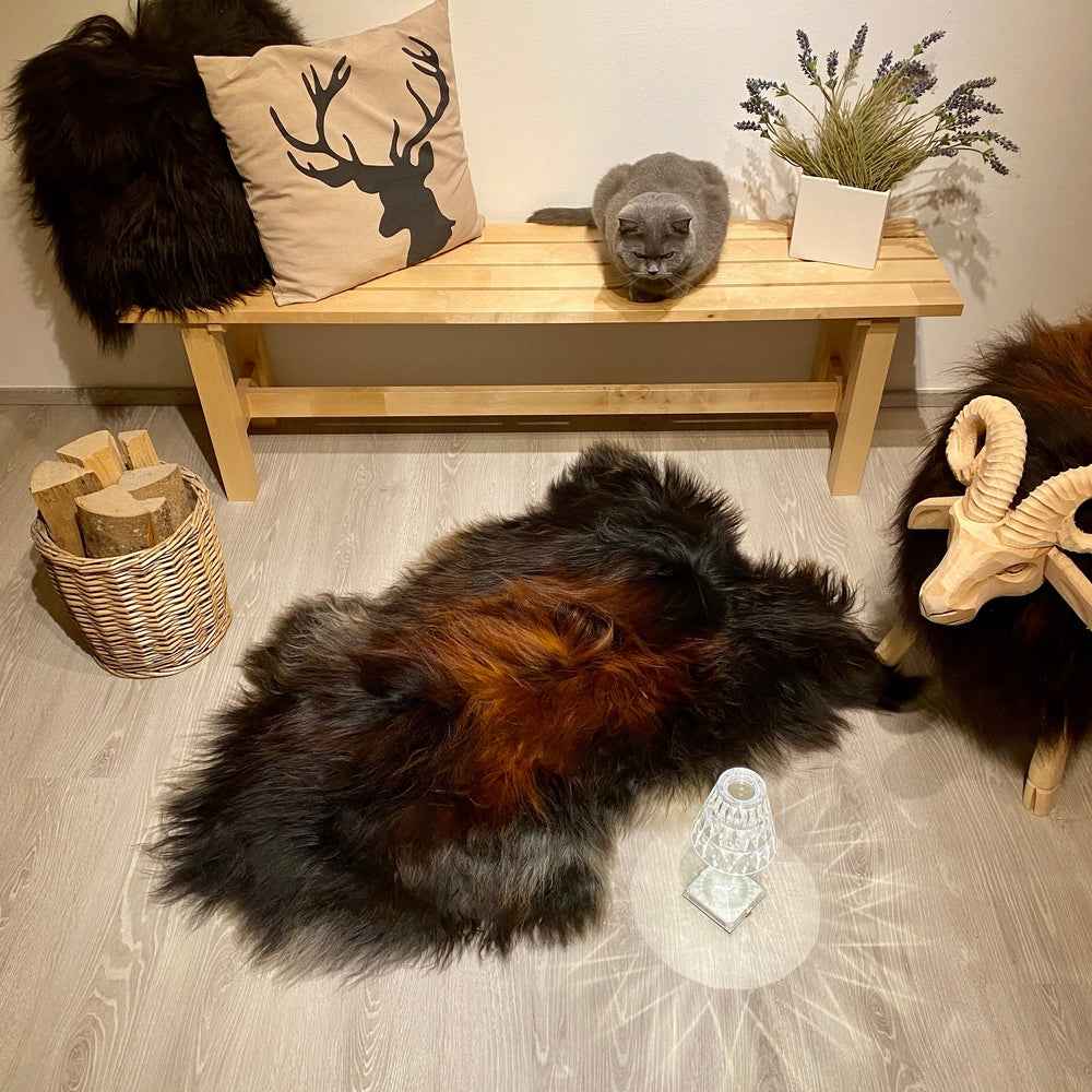 Island Schaffell XXL | Einzelstück | Größe 130x80cm | Nr: 992 - FellHaus