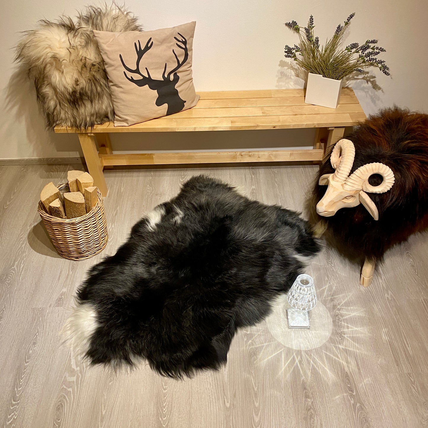 Island Schaffell Einzelstücke | Größe 120x80cm | Nr:1096