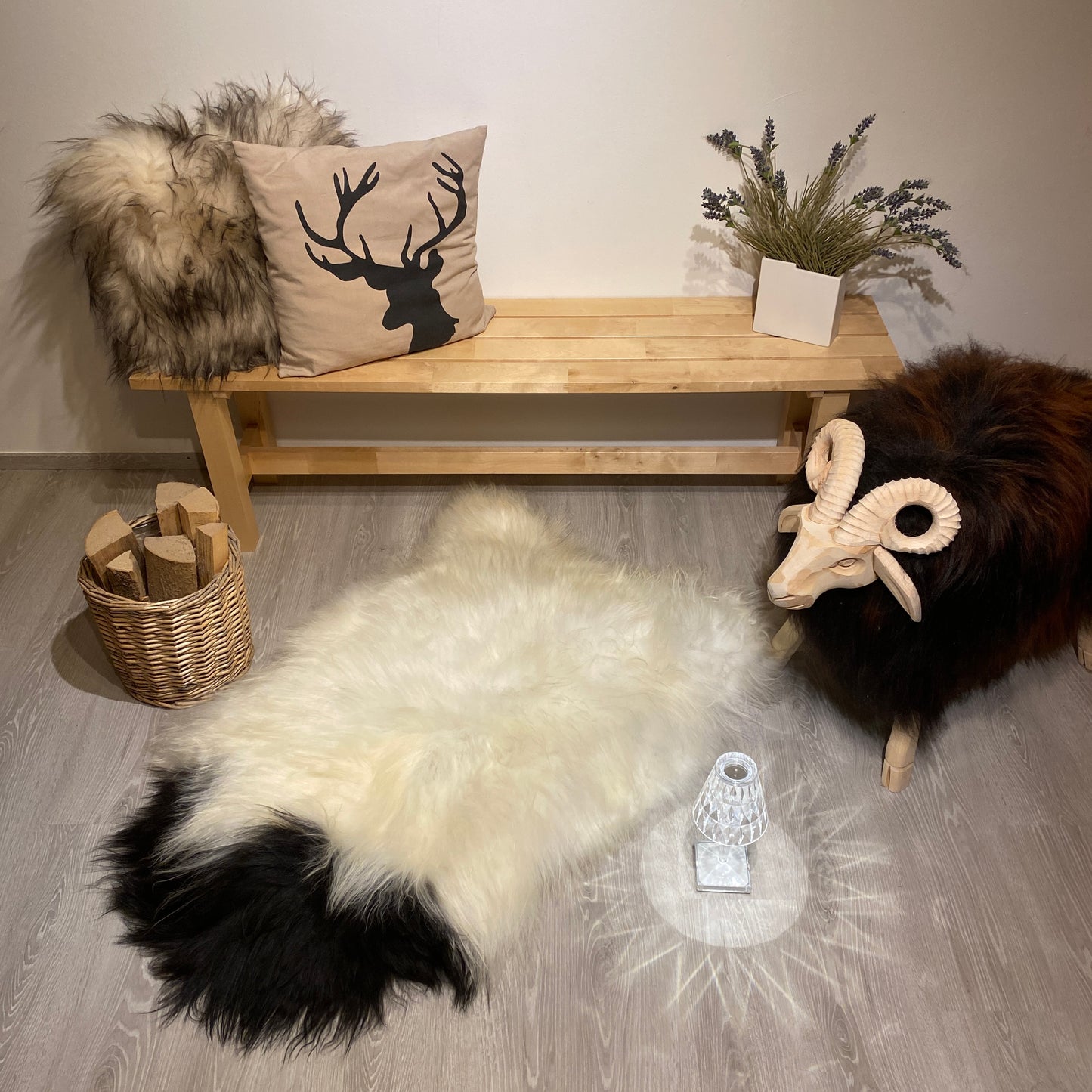 Island Schaffell Einzelstücke | Größe 120x80cm | Nr:1092