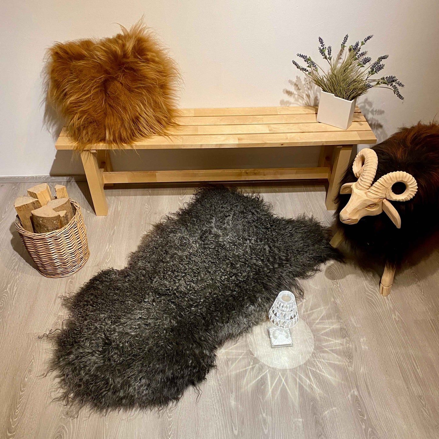 Gotland Schaffell | Einzelstück | Größe 130x80cm | Nr: 881 - FellHaus