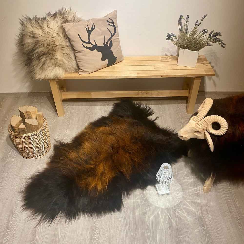 Island Schaffell XXL | Einzelstück | Größe 130x80cm | Nr:1046 - FellHaus