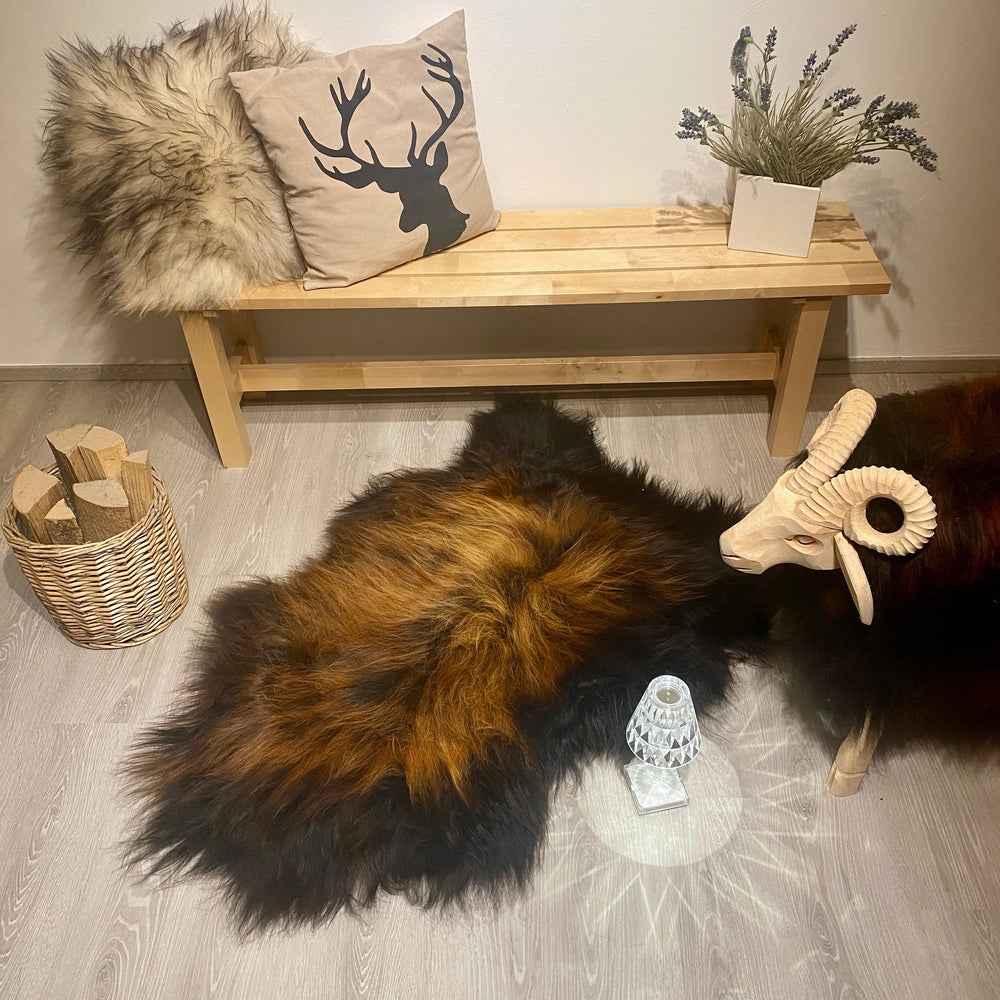Island Schaffell XXL | Einzelstück | Größe 130x80cm | Nr:1049 - FellHaus