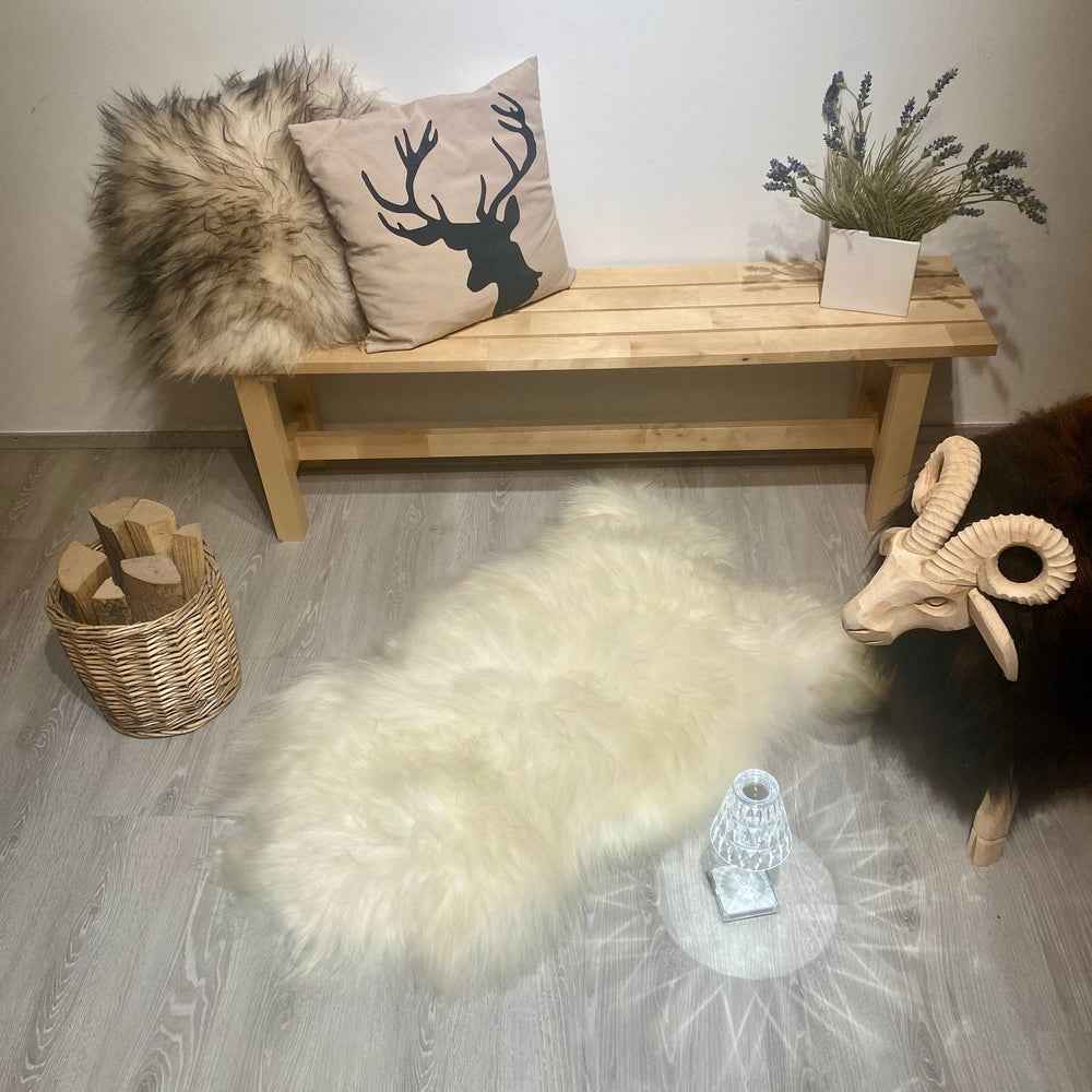 Island Schaffell XXL | Einzelstück | Größe 120x80cm | Nr:1043 - FellHaus