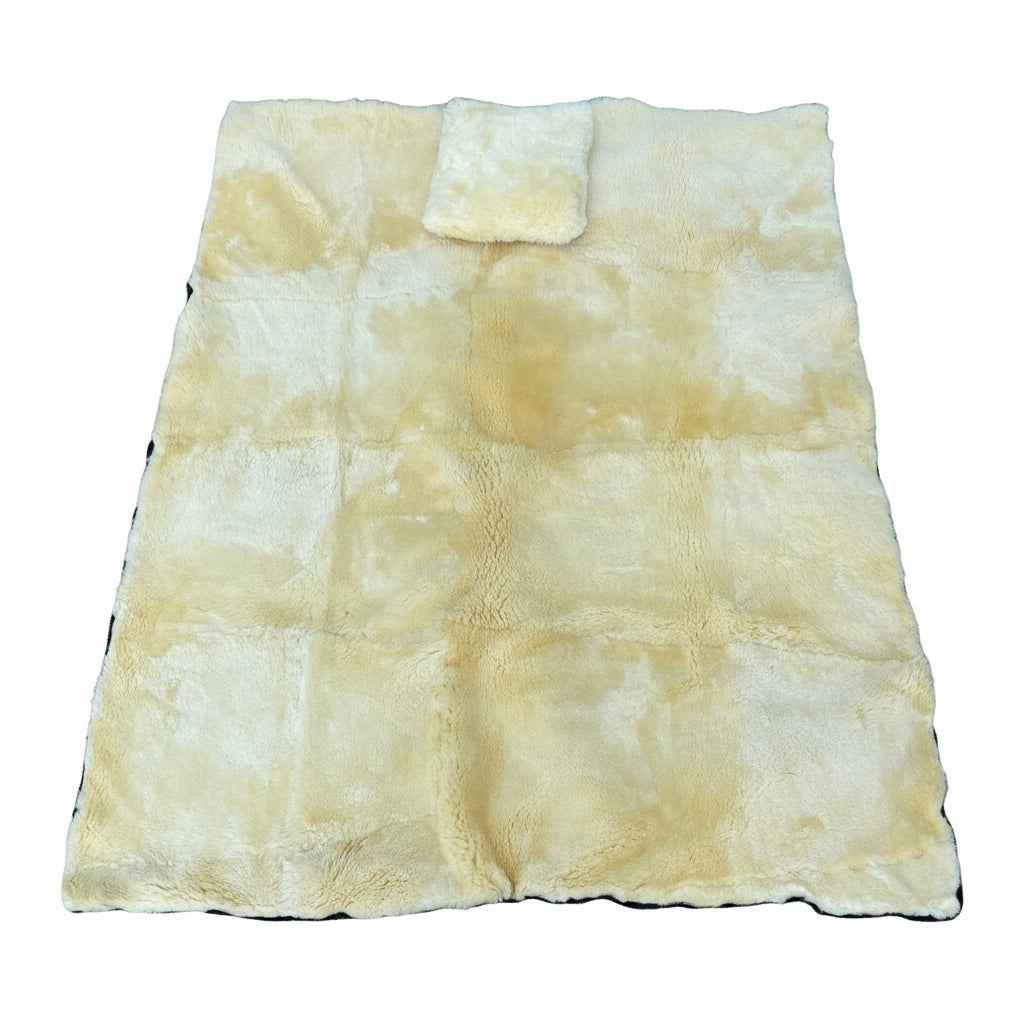 Schaffell Schlafsack | 200x80cm | Decke | Inklusive Kissen 40x40cm (Kopie)
