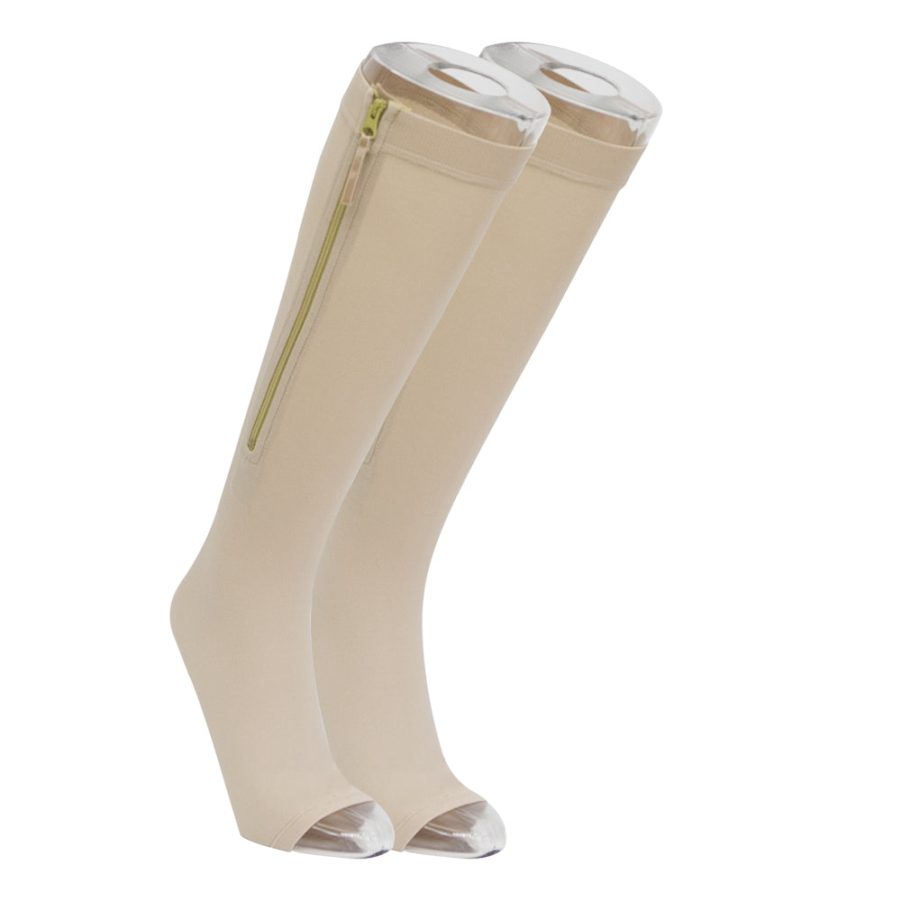 Kompressionsstrümpfe | Stützstrümpfe mit Reißverschluss