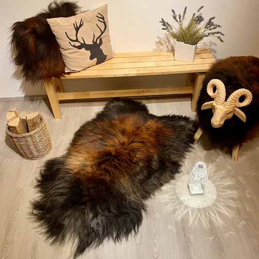 Island Schaffell XXL | Einzelstück | Größe 140x90cm | Nr: 941