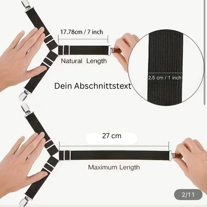 Fellbefestigung für Stuhl