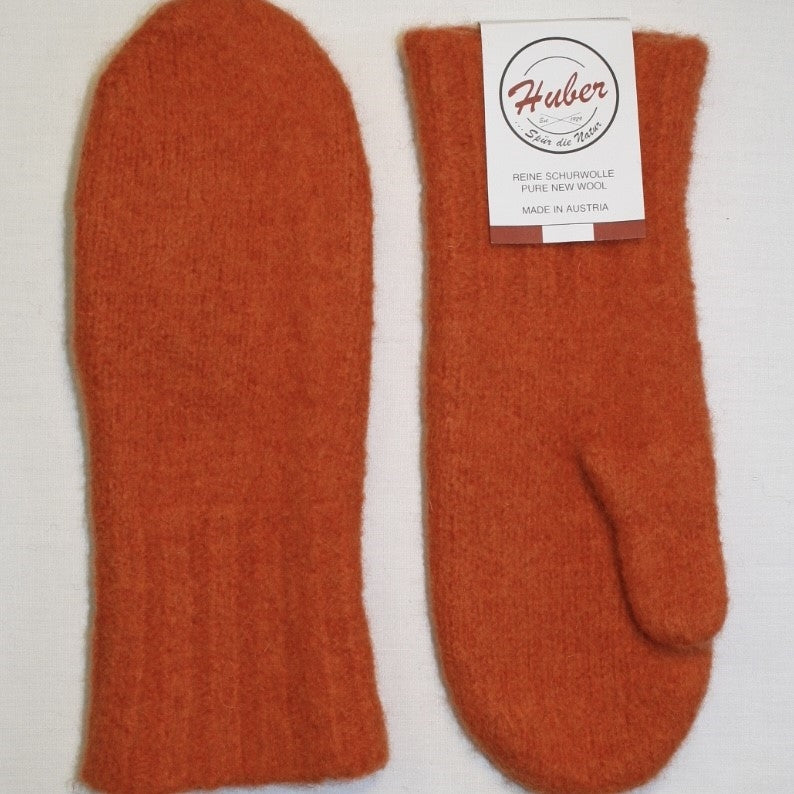 Handschuh Schurwolle gewalkt | Viele Farben