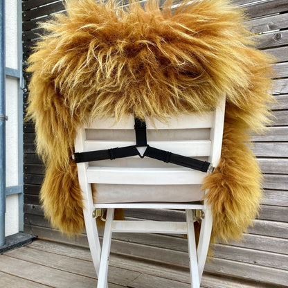 Fellbefestigung für Stuhl