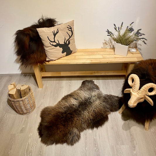 Schaffell XXL Einzelstücke | Größe 110x70cm | Nr:964