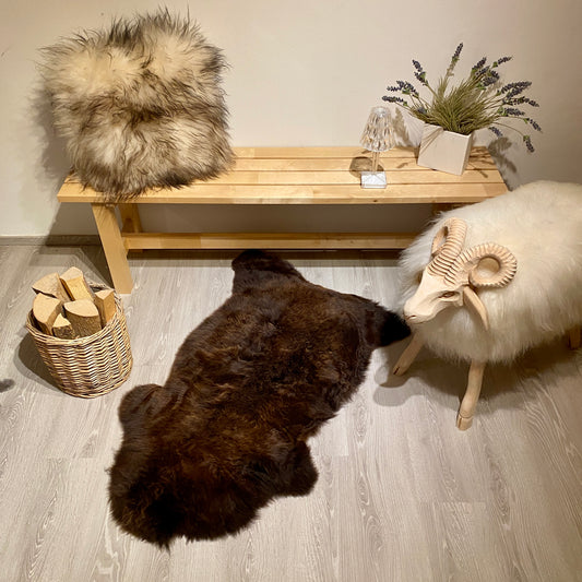 Merino Schaffell Einzelstück M | Größe 110x60cm | Nr:1321