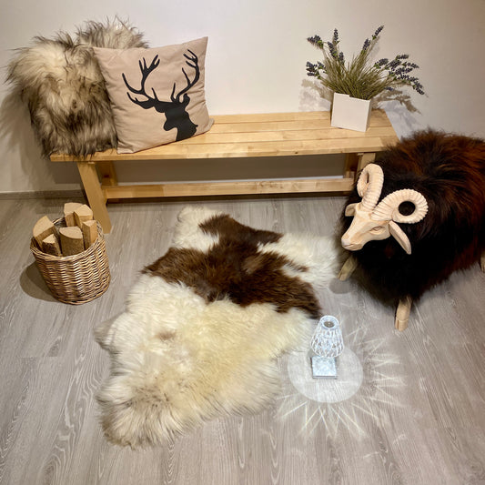 Schaffell XL Einzelstücke | Größe 120x70cm | Nr:1101