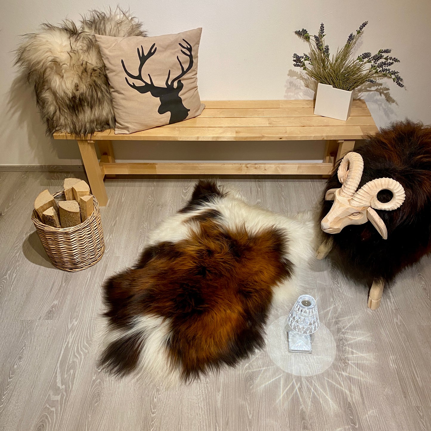 Island Schaffell Einzelstücke | Größe 120x70cm | Nr:1107