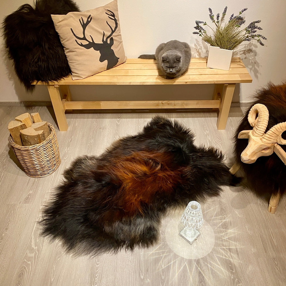 Island Schaffell XXL | Einzelstück | Größe 130x80cm | Nr: 992