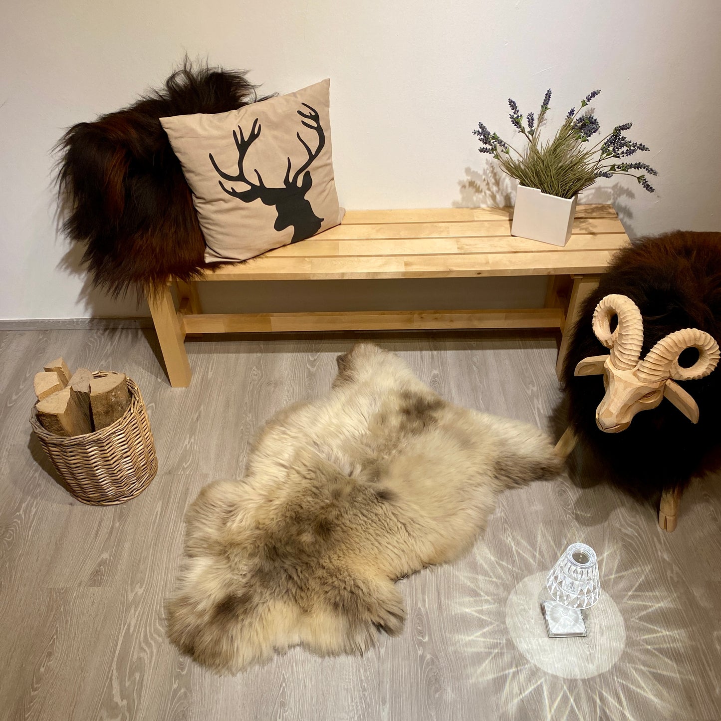 Schaffell Einzelstücke | Größe 110x70cm | Nr: 947