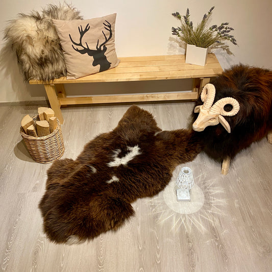 Schaffell XL Einzelstücke | Größe 130x80cm | Nr:1098