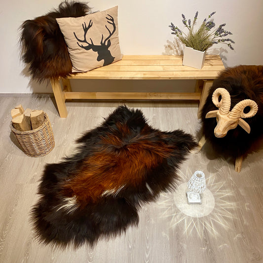 Island Schaffell XXL | Einzelstück | Größe 130x80cm | Nr: 942
