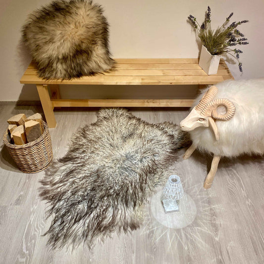 Island Schaffell gelockt Einzelstück | Größe 130x80cm | Nr:1201 (Kopie)