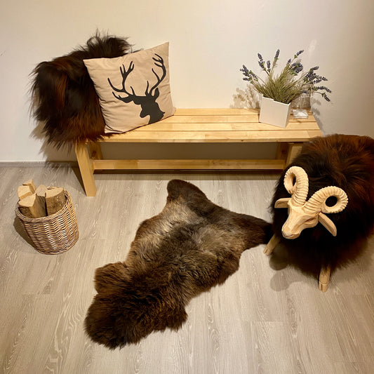 Schaffell XXL Einzelstücke | Größe 110x70cm | Nr:965