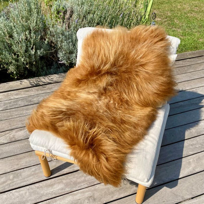 Iceland sheepskin gold