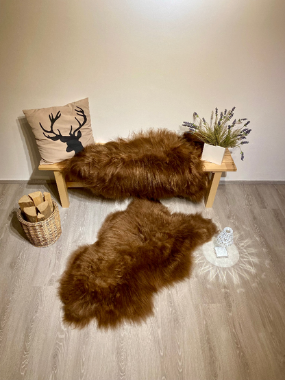 Iceland sheepskin brown