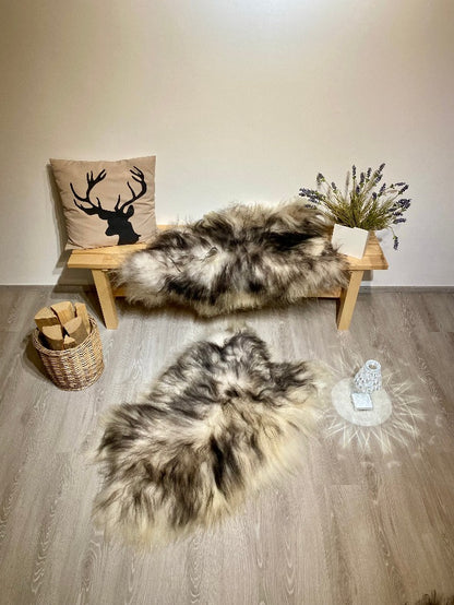 Iceland sheepskin mouflon black