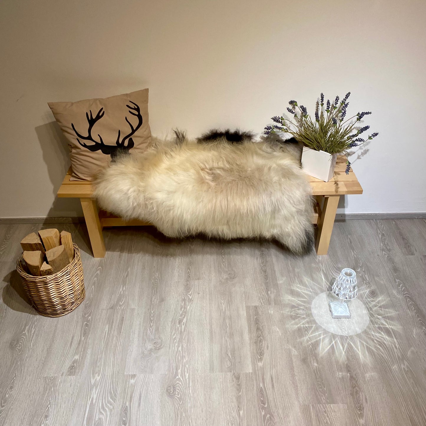 Iceland sheepskin unique piece No: 53