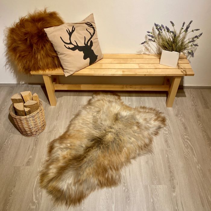 Island Schaffell Einzelstück  beige