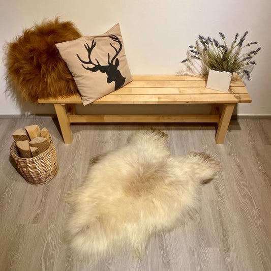 Island Schaffell Einzelstück  naturweiß