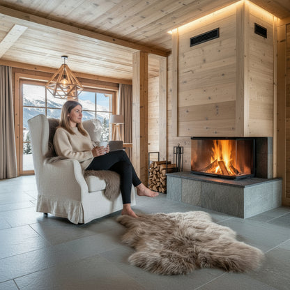 Island Schaffell Greige