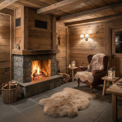 Island Schaffell Greige