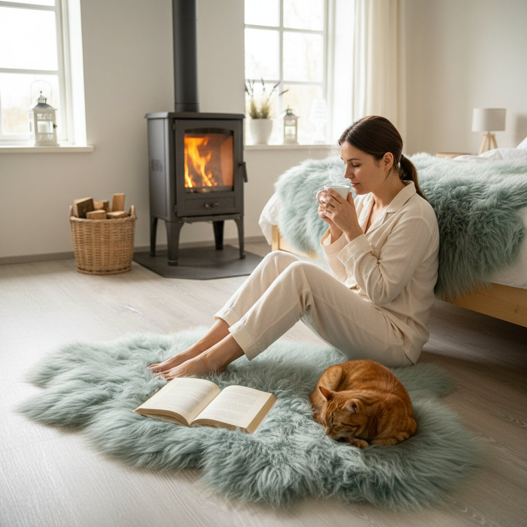 Island Schaffell Jade