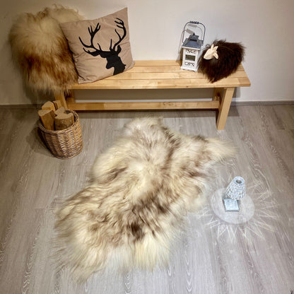 Island Schaffell Mufflon Grau