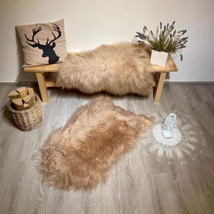 Island Schaffell Beige