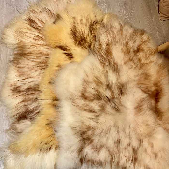 Island Schaffell Mufflon Braun | B Ware | Länge: 100-120cm