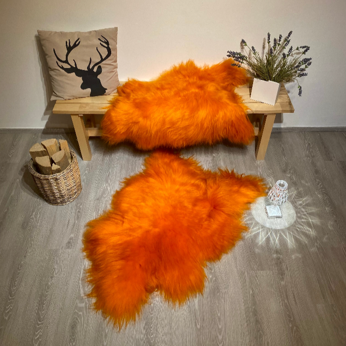 Island Schaffell Orange