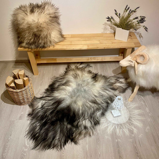 Island Schaffell XXL Einzelstück | Größe 140x80cm | Nr:1166 - FellHaus