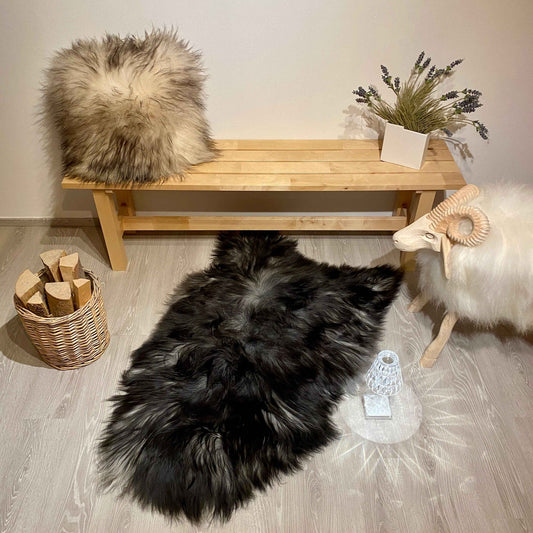 Island Schaffell XXL Einzelstück | Größe 140x80cm | Nr:1174 - FellHaus