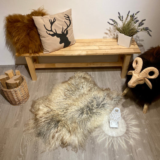 Island Schaffell gelockt