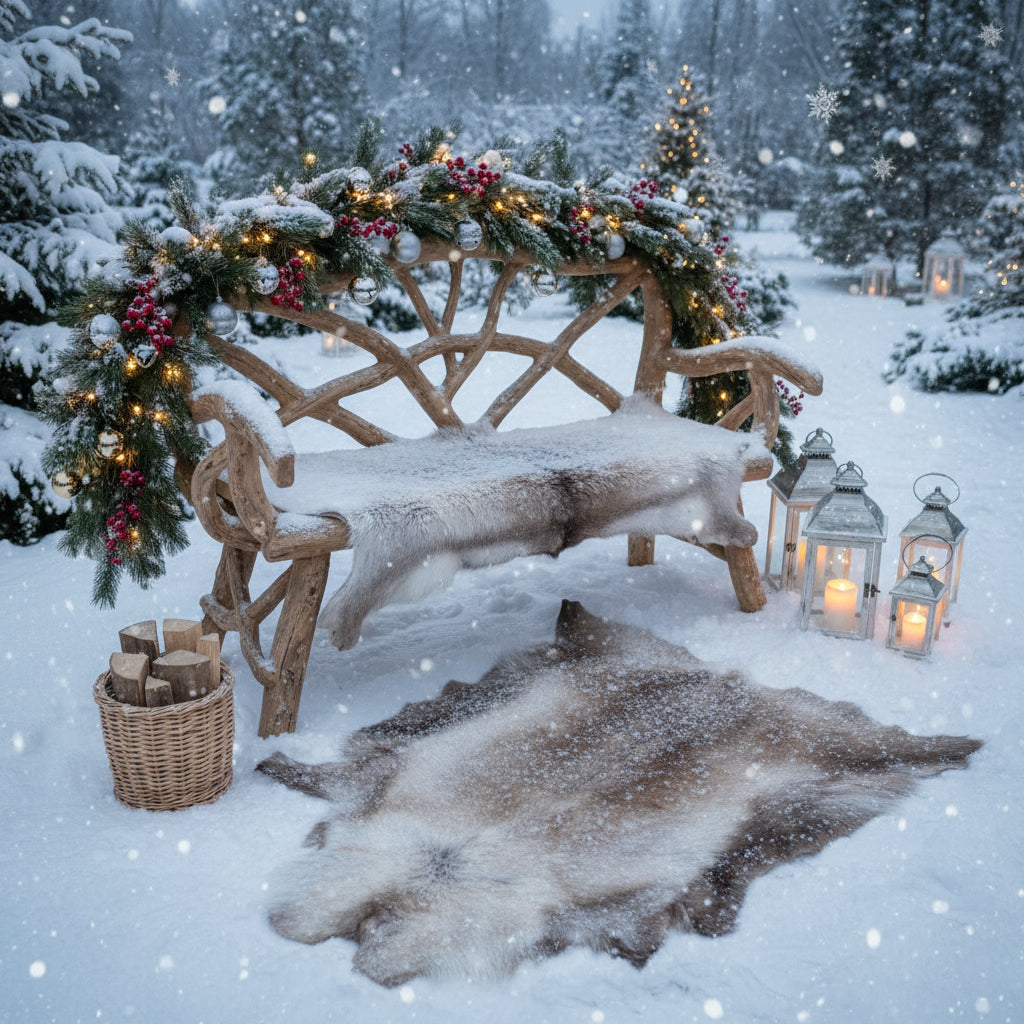 Rentierfell Einzelstück | Größe: 130x80cm | Nr: 623