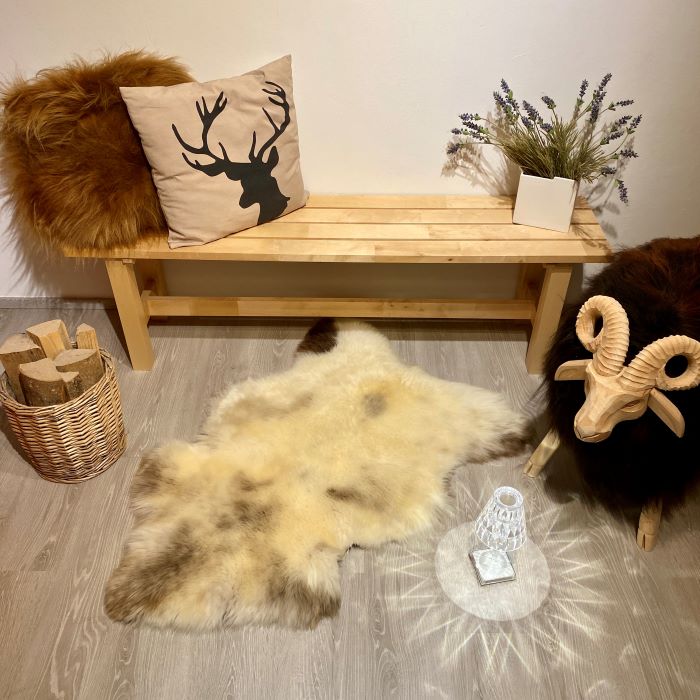 Schaffell XXL Einzelstücke | Größe 120x70cm | Nr: 841