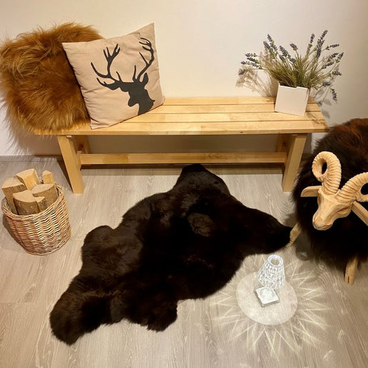 Schaffell XXL Einzelstücke | Größe 120x70cm | Nr: 849