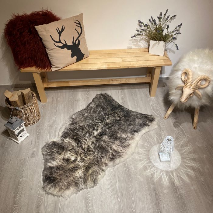 Schaffell | HL Mufflon Schwarz