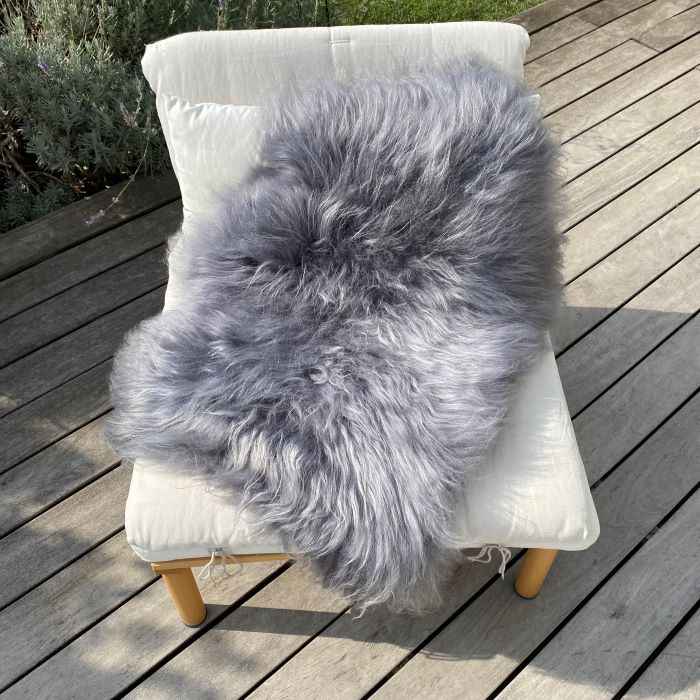 Icelandic Sheepskin Grey | Longhair Premium