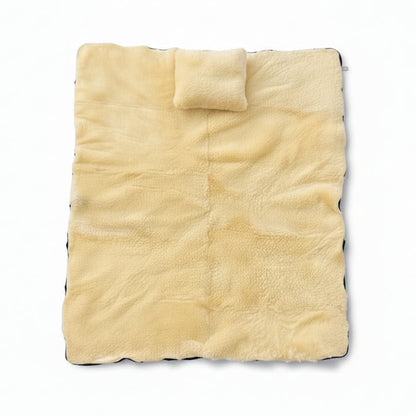 Schlafsack mit Kissen 200x80cm | Komfortable multifunktionale Decke für optimale Wärme - FellHaus