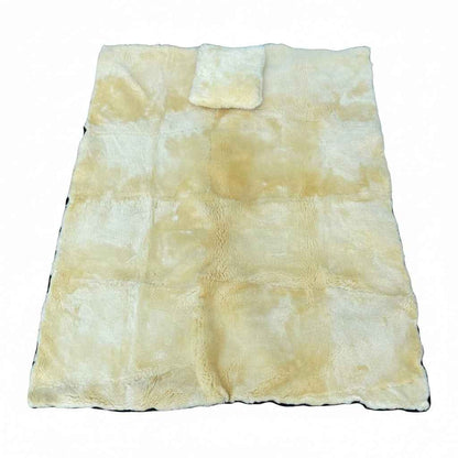 Schaffell Schlafsack | 200x80cm | Decke | Inklusive Kissen 40x40cm (Kopie)