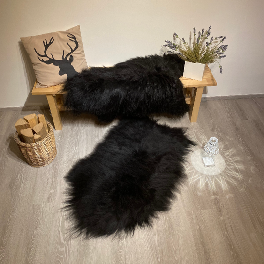 Island Schaffell schwarz