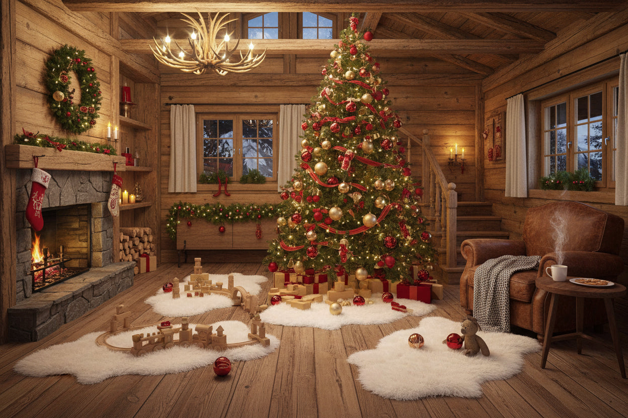 Island Schaffell weiß